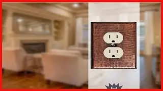 Great product -  Monarch Pure Copper Hammered Duplex Wall Plate / Switch Plate
