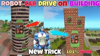 Green Transformer Car Drive On Building | Rope Hero Vice Town |Shital gaming