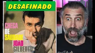 João Gilberto - Desafinado - Brazilian master - reaction by Italian singer