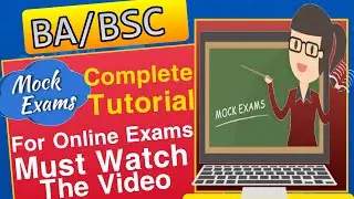 How to attempt Punjab University BA/BSc Mock Exams|| Very Informative Video
