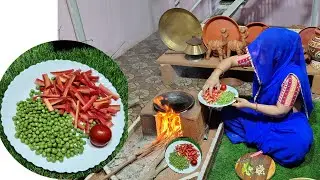 चूल्हे का खाना #rajasthani food and farming