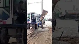 Portable Automatic Concrete Mixer & Pouring Machine | Smart Construction
