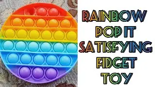 Rainbow Pop it 🌈 / Satisfying fidget toy 😌 / Mommy planet #shorts