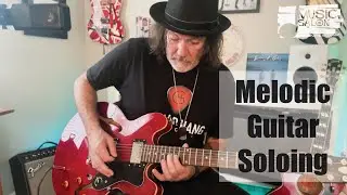 Melodic guitar soloing-Keep it simple and melodic with chords and triads