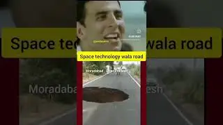 @space technology se banaya hua Modi ji ka Road#
