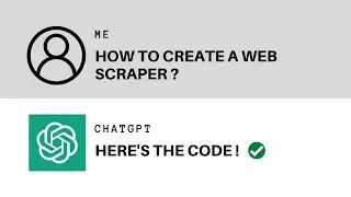 How to create a Web Scraper using ChatGPT | ChatGPT Web Scraping #chatgpt #webscraping #webscraper