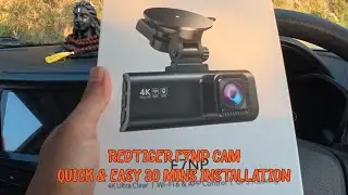 Redtiger F7NP Dash Cam Install | Dashcam Installation