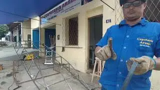 3 como fazer um barco de chapa galvanizada.