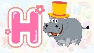 Phonics ABC for Toddlers | Letter H - Alphabet Lesson | Learn English with Girl