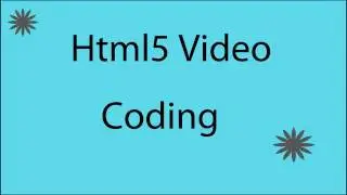 How to make a Html5 video player | 720p HD |
