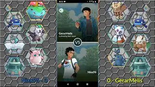 Pok&eacute;mon Go - PvP Fusion Cup - Nidos Round 2 (vs GerarMelis)