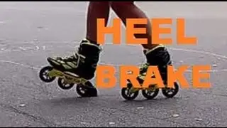 How to HEEL BRAKE on Inline Skates | ROLLERBLADE BASICS Ep 2