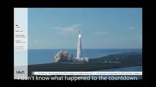 Delta IV Medium Rocket Launch Cape Canaveral August 22, 2019