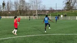 Ris Orangis - Villeneuve Académie / U12 (2-1) Deuxième mi-temps. 24 Janvier 2024. [Score final 3-3]