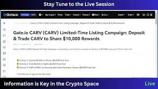 CARV (CARV) Deposit & Trade Campaign