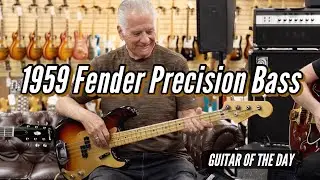 Fender 1959 Precision Bass Sunburst | Guitar of the Day - RARE BASS!!!