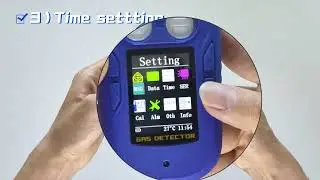 MST410 Portable multi-gas detector Time setting(Time)