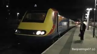 A Quiet VP185 HST leaving Leeds with Tones 09/09/2012