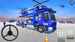 Police Car Transport Truck - Car Games Simulator - Best Android Gameplay