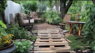 Create Outdoor Living Trends: Designing A Stunning Backyard Garden With Recycled Material Ideas