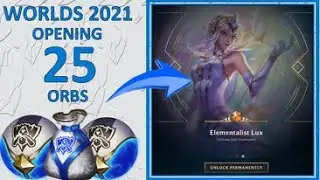 Opening 25 Orbs: Worlds 2021 - League of Legends #leagueoflegends
