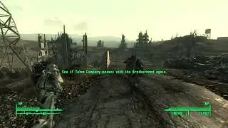 Fallout 3: BoS try to take Fort Bannister from Talon Company
