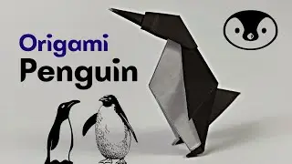 Origami Penguin 🐧 How to make a paper Penguin 🐧 Easy Penguin Origami with Onix Origami