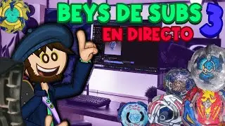 REACCIONANDO A +100 BEYBLADES DE SUBS EN VIVO!