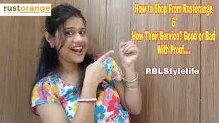 How To Shop From Rustorange|Step By Step Online Shopping|How is Rustorange Service With Proof|