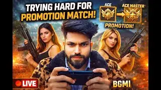 BGMI X PUBG acemaster to dominator today promotional matches