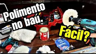 POLIMENTO NO PERFIL DO BAÚ COM PARAFUSADEIRA E POSSÍVEL? IVECO MÁFIA