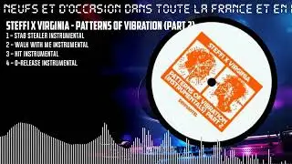 STEFFI X VIRGINIA - PATTERNS OF VIBRATION (Part 2) [BLACK] (DKMNTL112-2)