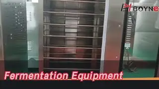 Bread Fermentation Equipment 15 Trays Single Door Fast Heating Water Vapor