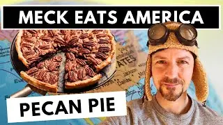 A Brit tries Pecan Pie! #pecanpie #americanfood #meckeatsamerica
