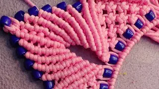 Macrame Mirror Wall Hanging | Easy Mirror Hanging Tutorial for Begginers | Macrame Flower class 13