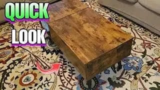 QUICK & Easy Look At This Lift Top Coffee Table | Trendroid Reviews