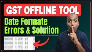 GST OFFLINE TOOL ERROR