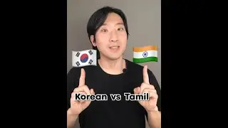 Корейские🇰🇷 против тамильских индийских🇮🇳 | Сравнение #шорт