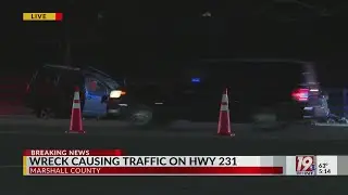 Wreck Causing Traffic on Highway 231 | Nov. 17, 2025 | News 19 at 5:00