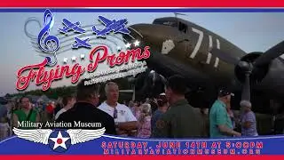 Flying Proms Symphonic Air Show 2025 | June 14th | Military Aviation Museum