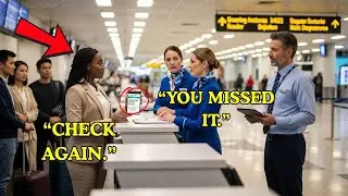 Black Woman Misses Her Flight After a System Error &mdash; The Terminal Watches What Happens Next