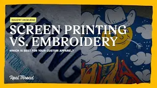 Screen Printing vs. Embroidery: Which is Best for Your Custom Apparel?