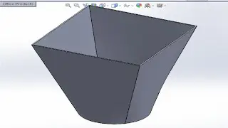 #4 Tự học solidwork - Bài 4: Lệnh Loft và Loft cut