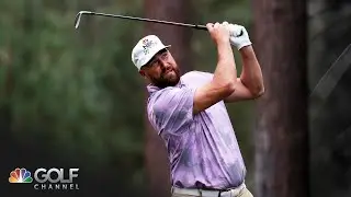 Highlights: Travis and Jason Kelce's American Century Championship Round 2 | Golf Channel