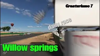 GT7 - Willow springs / daily race - Alfa Romeo 4c