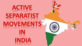 Active Separatist Movement in India in Countryballs