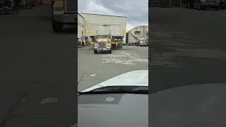 Massive Truck Transporting a Giant Ferry Ramp!