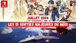 📅 Le Calendrier des Sorties Nintendo Switch - Juillet 2024 📆