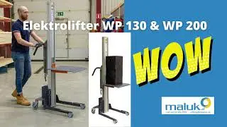 Elektrolifter WP 130 & WP 200 by Edmolift - maluk - Work Positioner - Hebelift