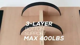 PACEARTH Professional Wooden Balance Board amazon product video in china